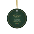 The Evergreen Family Ornament